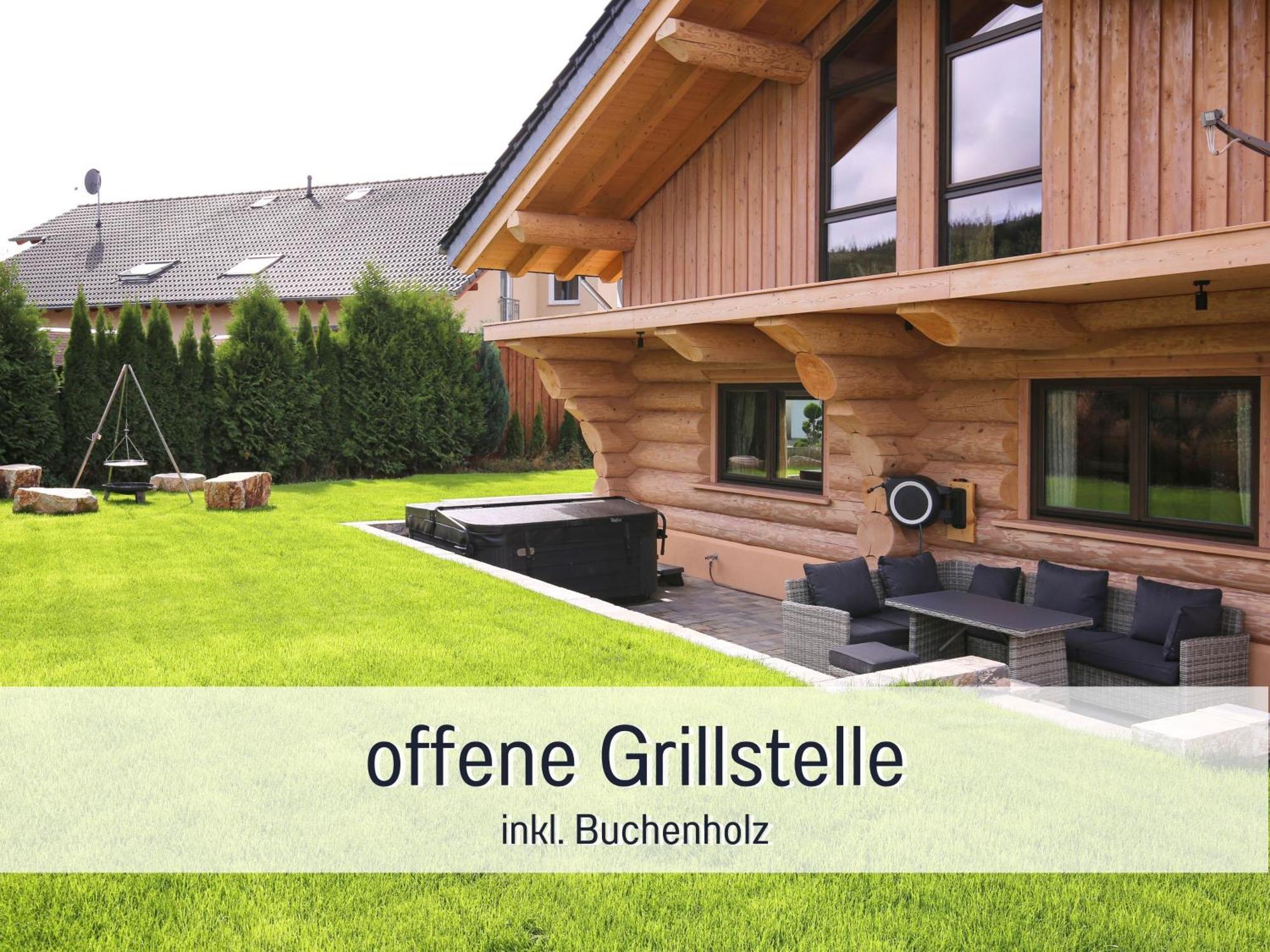 Natur-Chalet Zum Nationalpark Marie-Luise Inkl E-Auto Allenbach Esterno foto